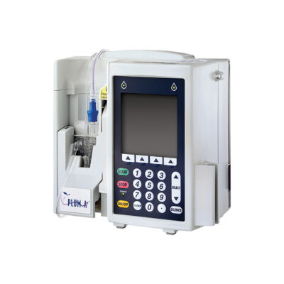 A Hospira Plum a Infusion Pump on a White Background