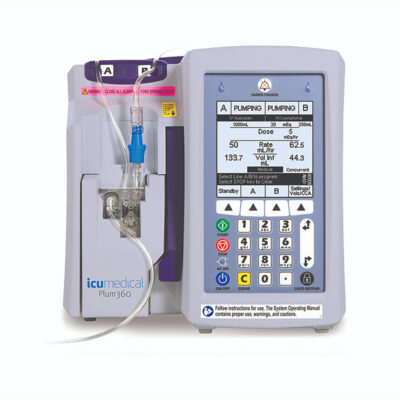 An ICU Medical Hospira Plum 360 Set