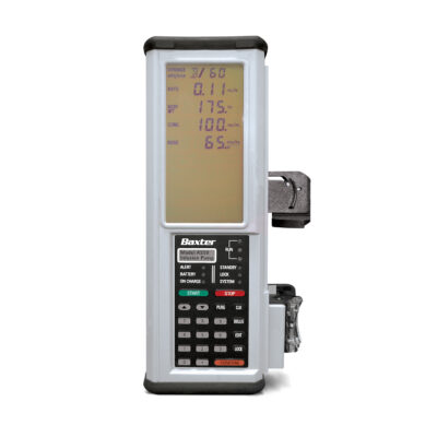 A Baxter AS50 Syringe Pump With Display Unit